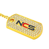 NCS25 Gold Dog Tag