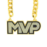 MVP26 Stone Chain Gold/Light Blue